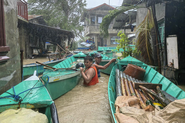 ▲▼ 杜蘇芮颱風侵襲菲律賓。（圖／達志影像／美聯社）
