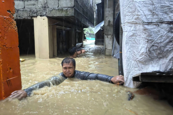 ▲▼ 杜蘇芮颱風侵襲菲律賓。（圖／達志影像／美聯社）