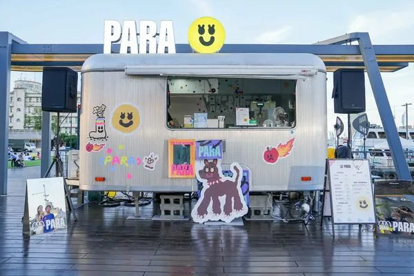 ▲「海洋Cafe’by 微笑PARA」已提前一周進駐基隆海洋廣場。（圖／業者提供）