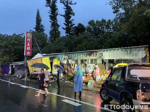 ▲台東市車禍。（圖／記者楊漢聲翻攝，下同）