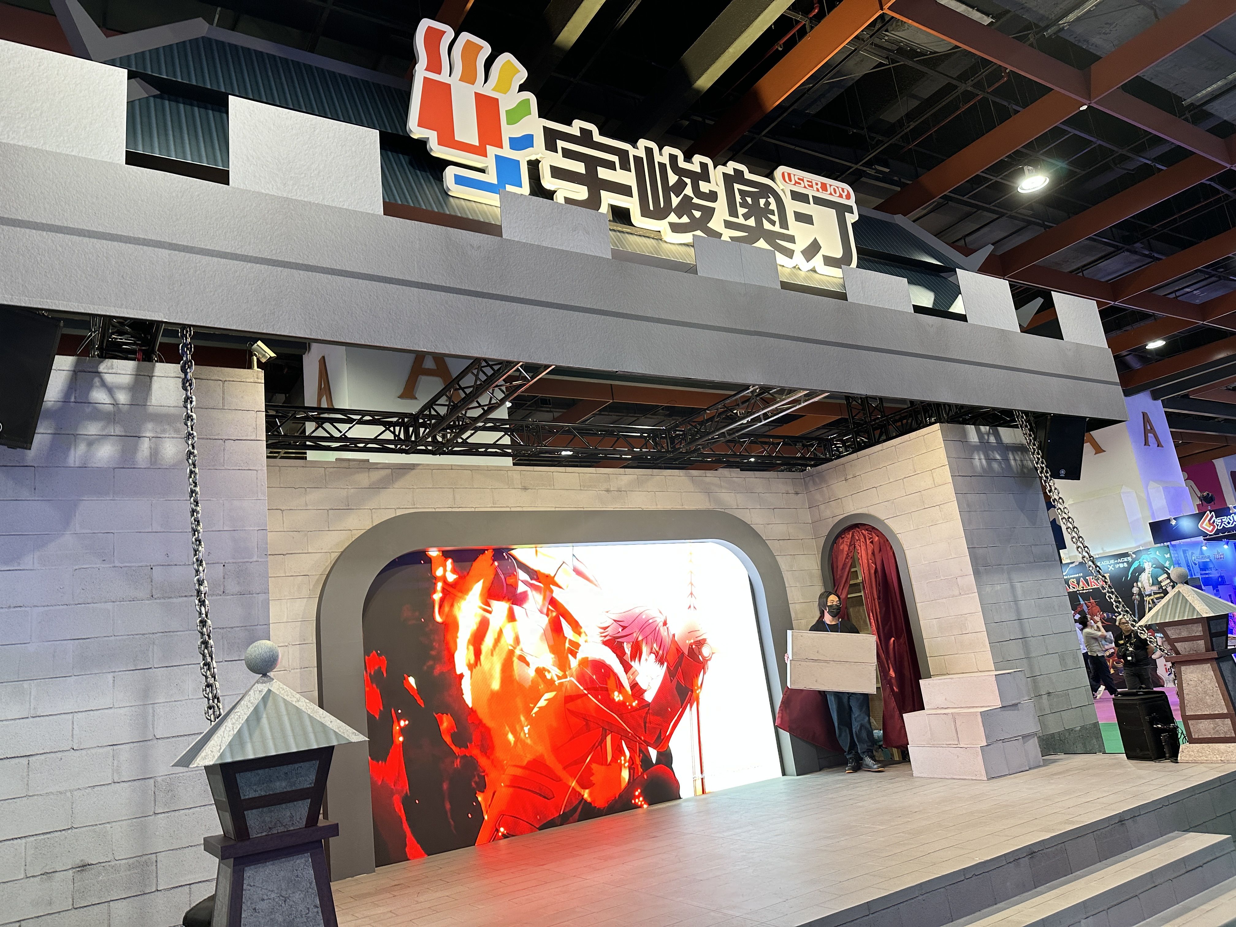 ▲▼ 宇峻奧汀參加第五屆台灣國際電玩電競產業展 。（圖／記者蕭文康攝）
