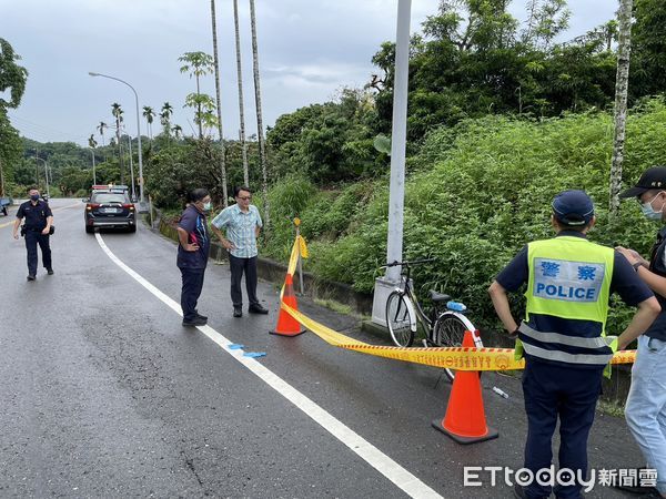 ▲雲林老翁騎腳踏車出門，離奇陳屍在嘉義無水水溝內。（圖／記者翁伊森翻攝，下同）