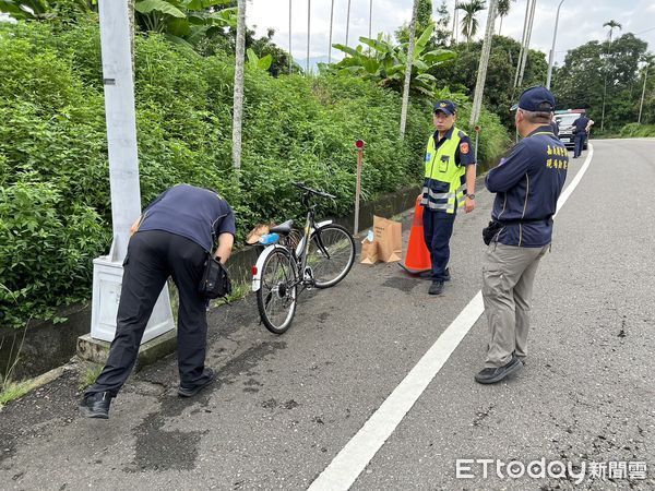 ▲雲林老翁騎腳踏車出門，離奇陳屍在嘉義無水水溝內。（圖／記者翁伊森翻攝，下同）