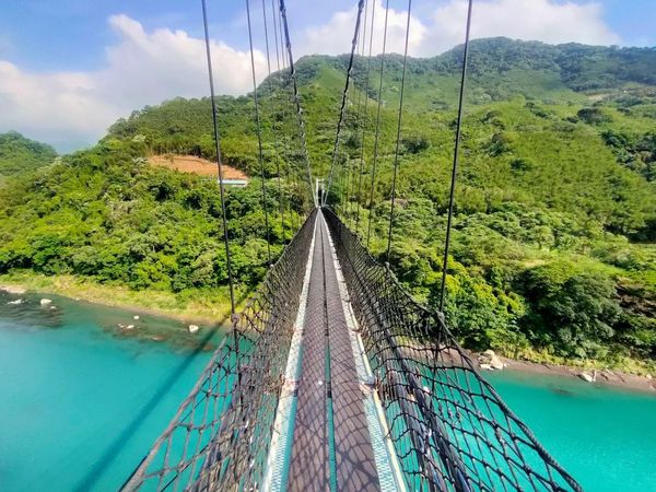 ▲義興吊橋,桃園義興吊橋。（圖／IG@fayemind授權提供，請勿隨意翻拍，以免侵權）