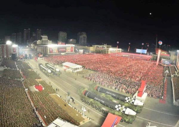 ▲▼ 2023北韓今年二月建軍75週年閱兵式        。（圖／翻攝 勞動新聞）