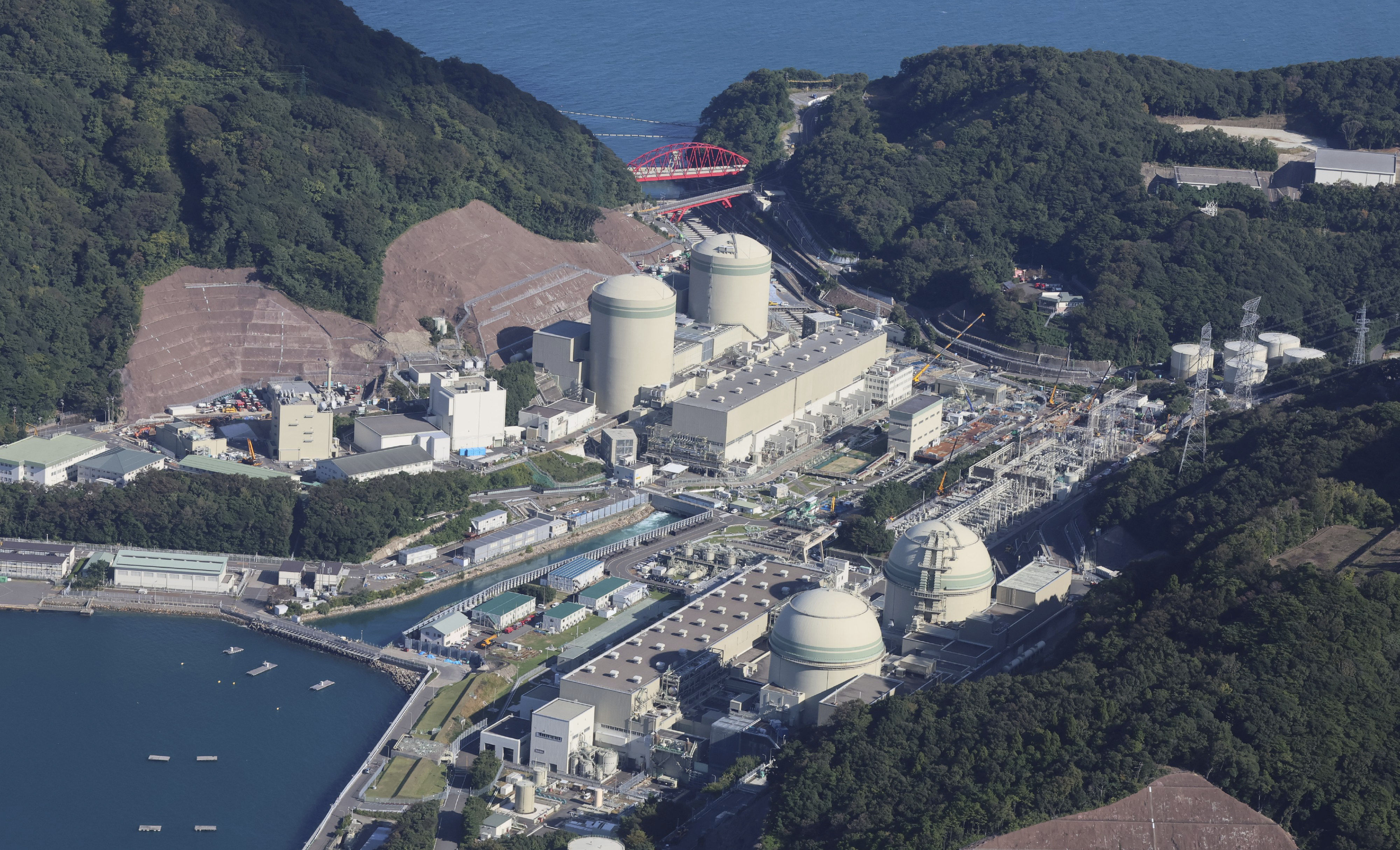 ▲▼日本現役最舊核電機組 高濱核電廠1號機。（圖／達志影像／美聯社）
