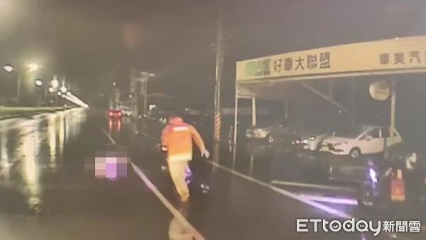 ▲嘉義縣死亡車禍，外送員遭酒駕撞死。（圖／記者翁伊森翻攝，下同）