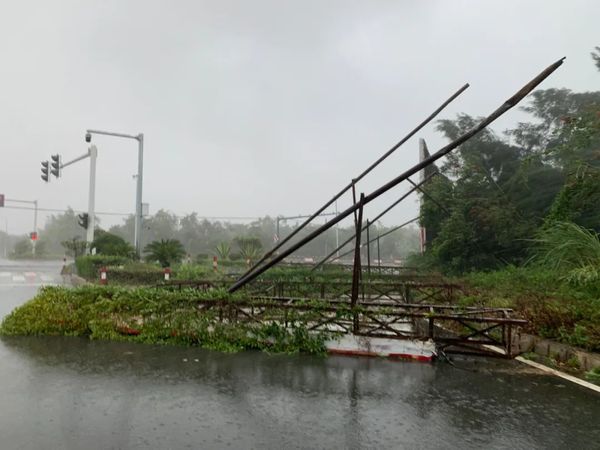 ▲杜蘇芮颱風造成福建部分地區出現災情。（圖／翻攝澎湃新聞）