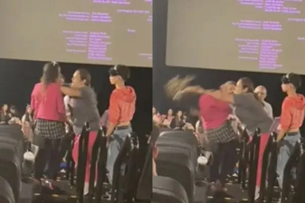 ▲▼孩子在電影院「用手機看Youtube」引怒火！　媽不滿被罵直接開打。（圖／翻攝自TikTok）