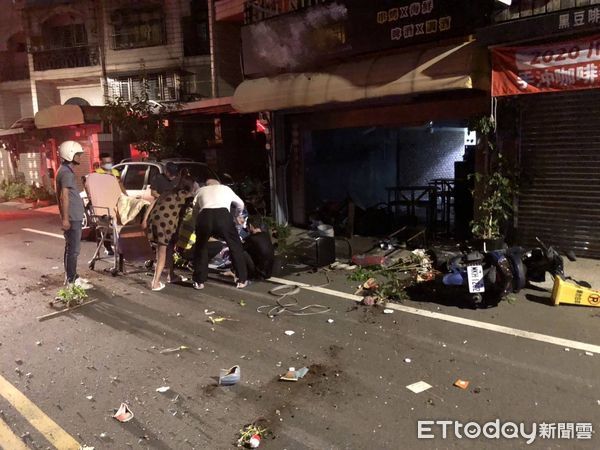 ▲▼        桃園燒烤店氣爆     。（圖／記者楊淑媛翻攝）