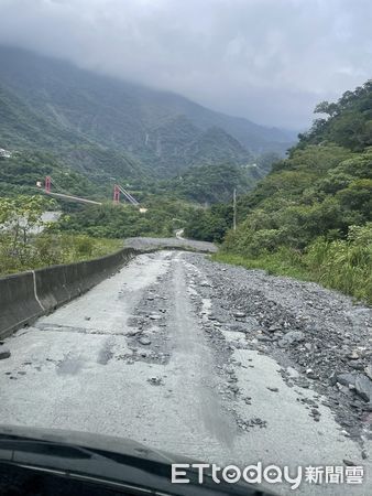 ▲颱風重創霧台鄉大武部落           。（圖／安泰醫院提供，下同）