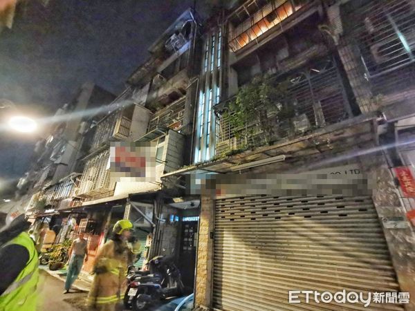 ▲▼台北市中山區南京東路一段巷內民宅火警。（圖／記者黃彥傑攝）