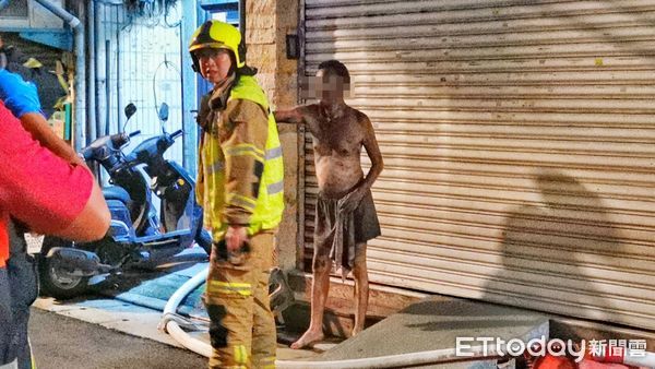 ▲▼台北市中山區南京東路一段巷內民宅火警。（圖／記者黃彥傑攝）