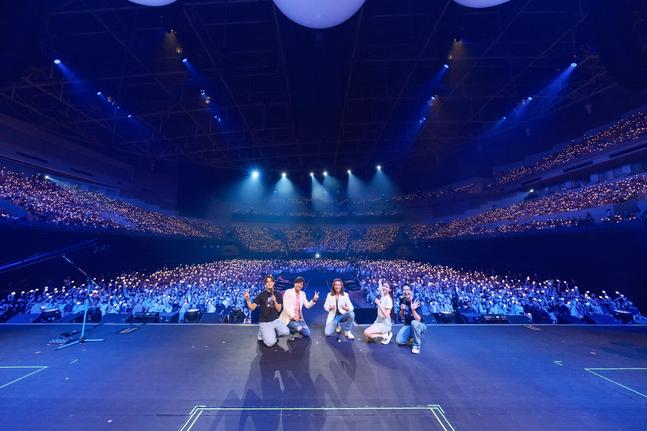 ▲▼告五人「宇宙的有趣」高雄演唱會day2，嘉賓動力火車。（圖／相信音樂提供）