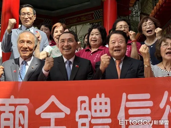 ▲▼ 侯友宜訪日首站到東京媽祖廟參拜     。（圖／記者崔至雲攝）