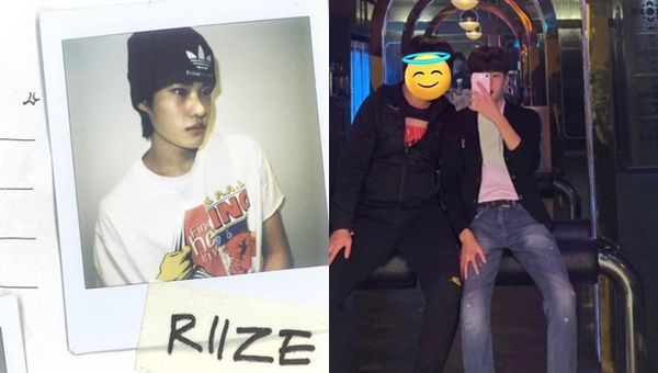 ▲SM新男團「RIIZE」成員Sohee舊照惹議。（圖／翻攝自IG／riize_official、theqoo）