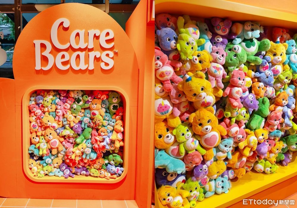 ▲▼ Care Bears快閃店首登台 。（圖／記者張毓容攝、品牌提供）