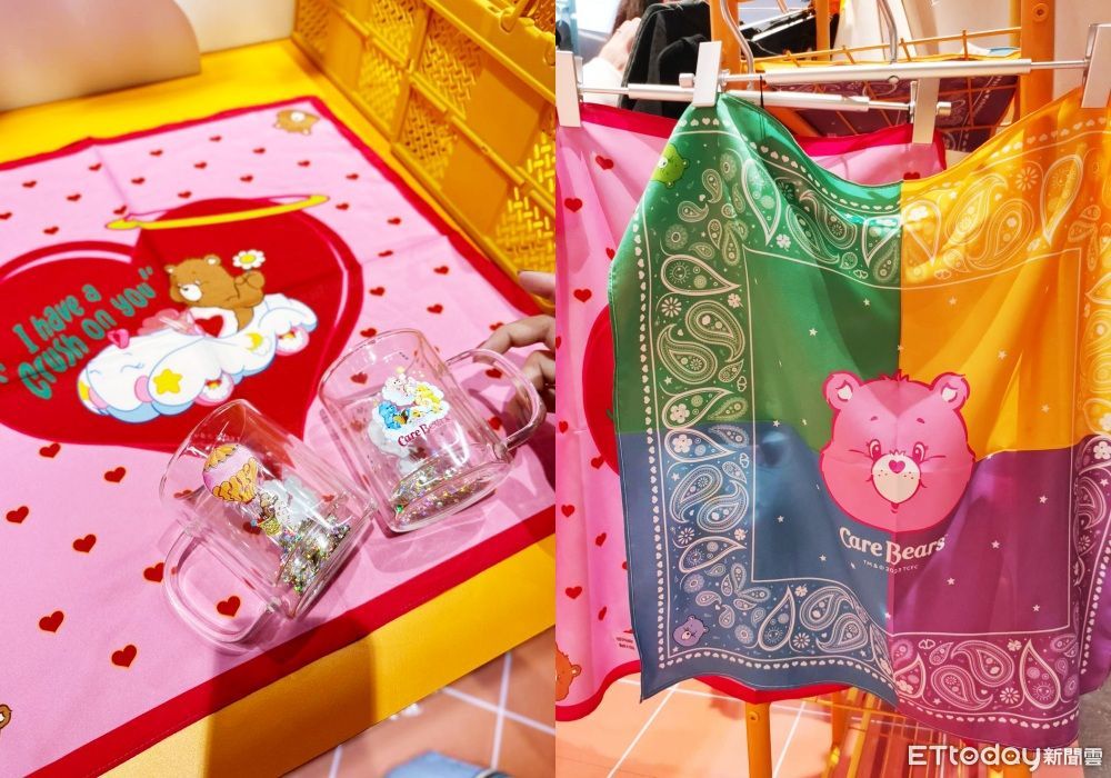 ▲▼ Care Bears快閃店首登台 。（圖／記者張毓容攝、品牌提供）