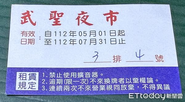 ▲「大大武花大武花」中的台南武聖夜市業者遭攤商及格主指控投訴，原本營業日為每週三、六2天，現在要加開週五1天，而且是「強迫」攤商或格主一定要接受。（圖／記者林東良翻攝，下同）