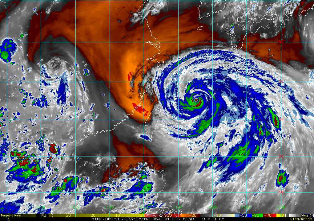 ▲▼卡努下午最新位置。（圖／RAMMB）