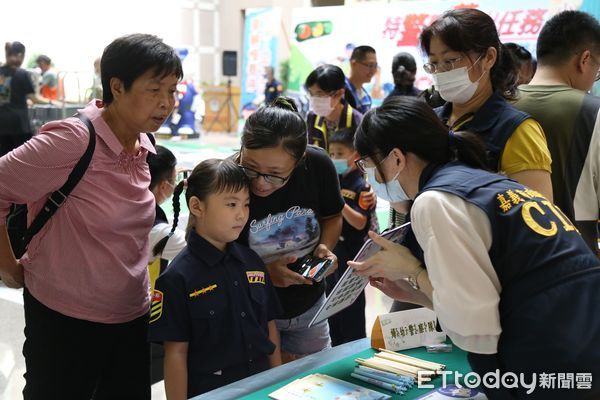 ▲▼  嘉義市政府警察局112年「特警聯萌出任務，守護5星嘉義市」小小警察訓練營闖關活動熱鬧登場  。（圖／嘉義市政府提供）