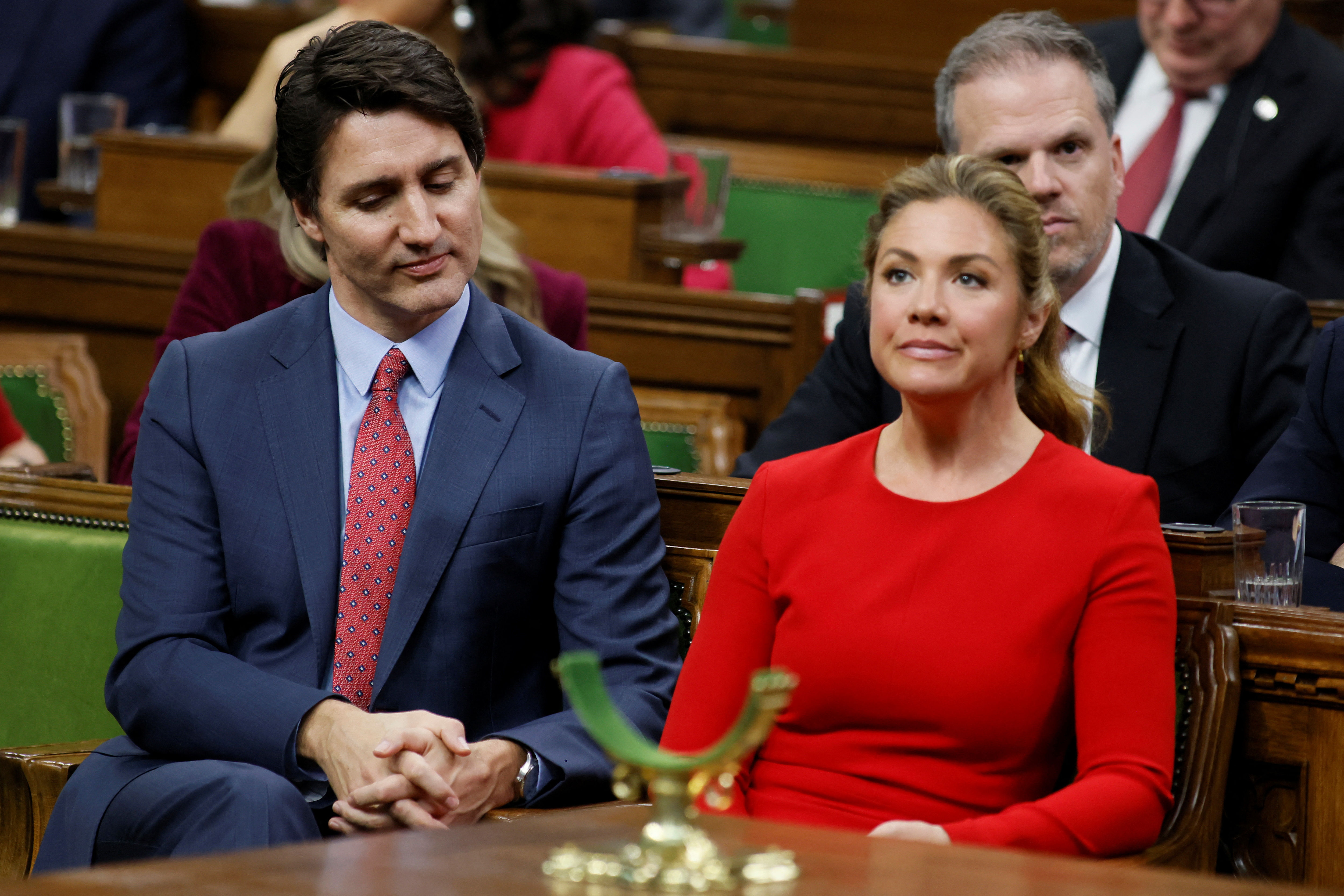 ▲▼加拿大總理杜魯道（Justin Trudeau）與結縭18年的妻子蘇菲（Sophie Gregoire Trudeau）將分居。（圖／路透）