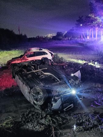 ▲嘉義縣東石發生死亡車禍。（圖／「東石之美」臉書社團）