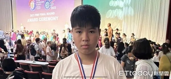▲花蓮海星中學八年級學生張勝崴，代表台灣參加世界數學總決賽榮獲銀牌。（圖／花蓮市公所提供，下同）