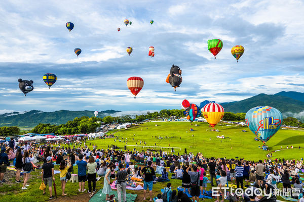 ▲熱氣球嘉年華8/3下午場及8/4全日活動取消。（圖／記者楊漢聲翻攝）