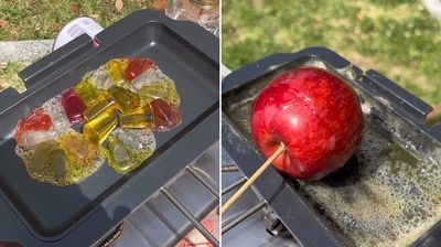 露營野餐用「小熊軟糖」做冰糖水果　超簡單步驟有手就會
