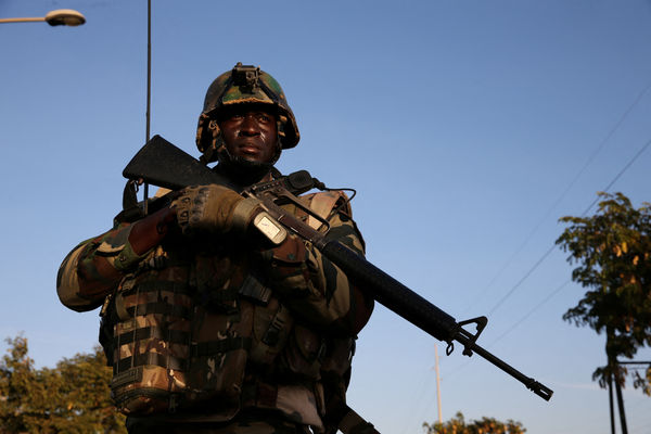 ▲▼西非國家經濟共同體（ECOWAS）軍隊士兵。（圖／路透）