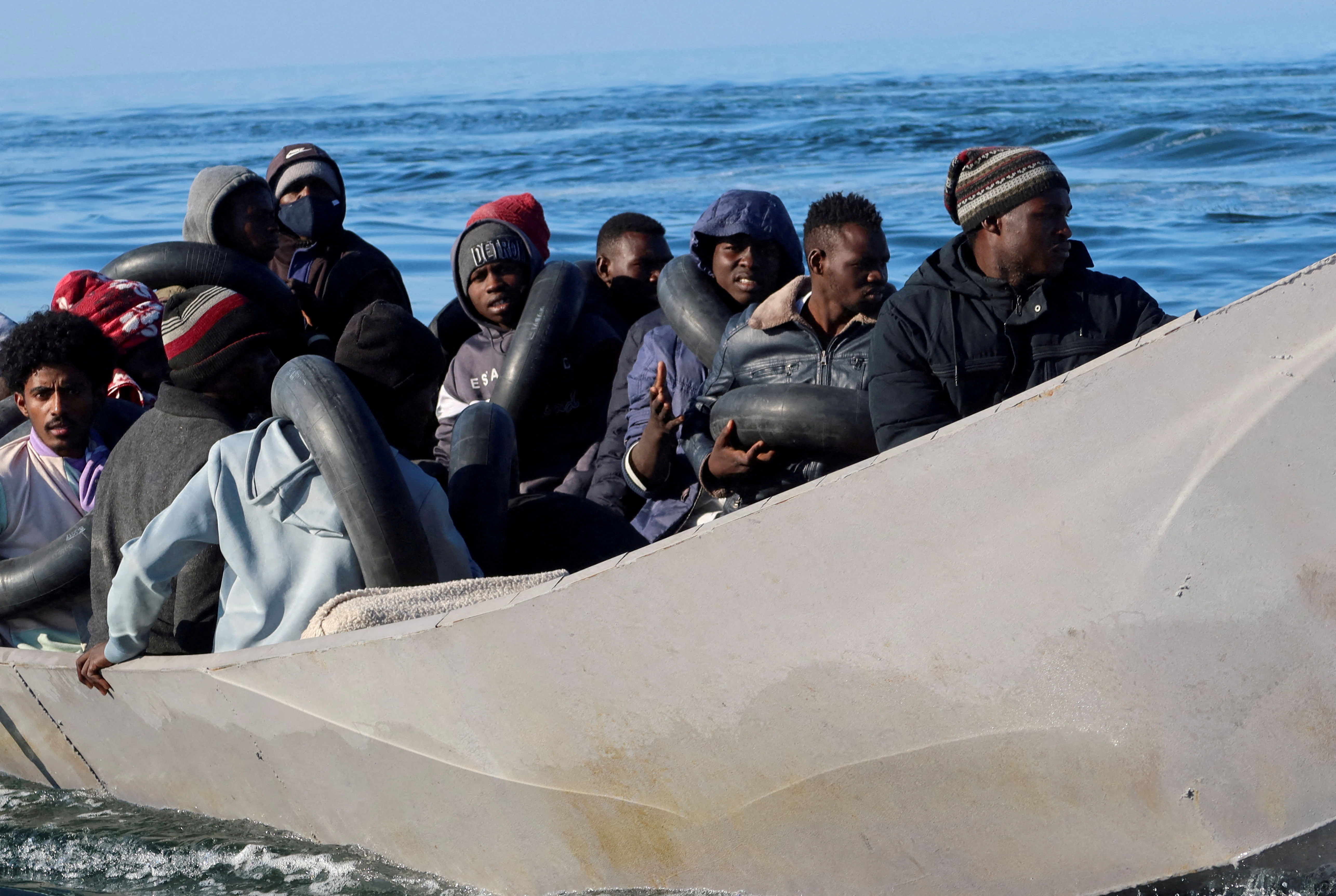 ▲前往歐洲尋找更好生活的北非移民船。（資料圖／路透）