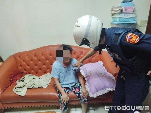 ▲▼勇警緝毒中槍殉職！遺孀一手養大3子女　遭吸毒兒家暴「眼球出血」。（圖／記者陸運陞翻攝）