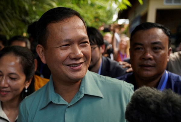 ▲▼洪馬內（Hun Manet）被國王正式任命柬埔寨新總理。他是前總理洪森（Hun Sen）的長子。（圖／路透）