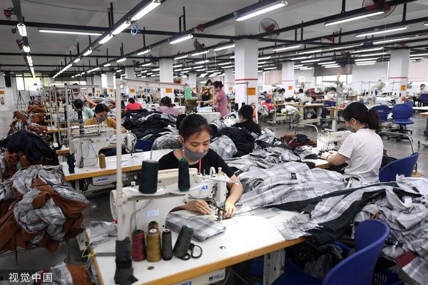 ▲▼2021年9月21日越南河內MAXPORT成衣廠工人、成衣廠女工、服裝工廠。（圖／CFP）
