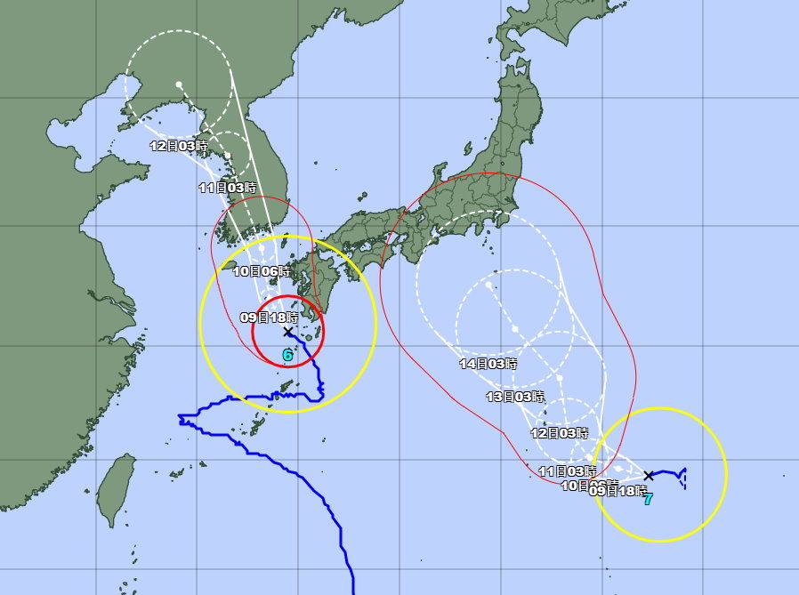 （圖／翻攝日本氣象廳）