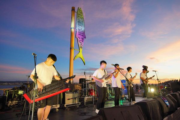 ▲2023新北市河海音樂季—漁人舞台將於8/12(六)至8/20續兩週假日於淡水漁人碼頭率先開展。（2022資料照/觀旅局提供）