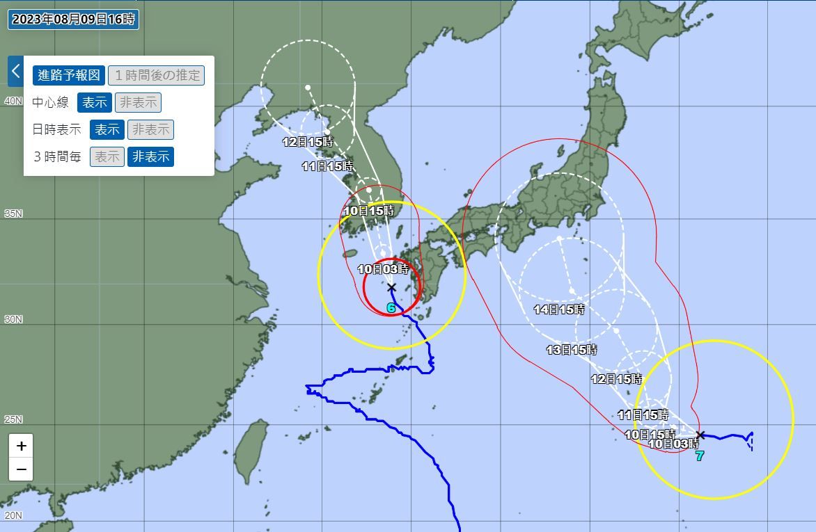 ▲▼卡努襲日。（圖／日本氣象廳）