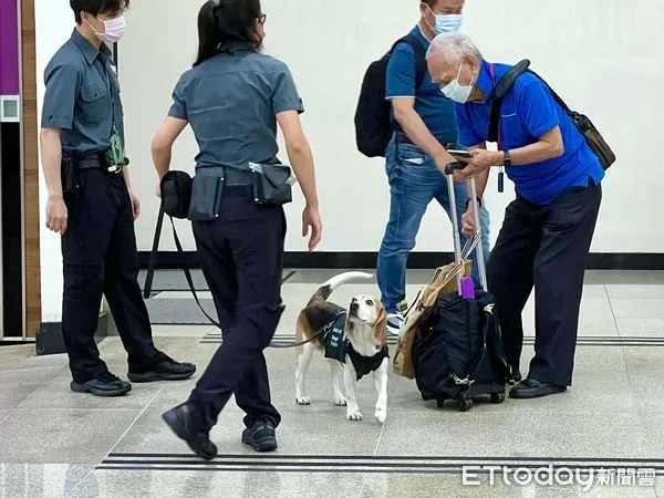 ▲防檢署招募領犬員，起薪3.6萬元起。（圖／記者楊惠琪攝）