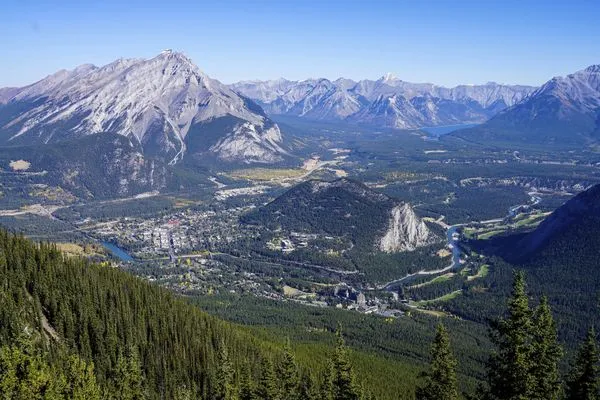 ▲▼加拿大班夫國家公園（Banff National Park）。（圖／達志影像／美聯社）