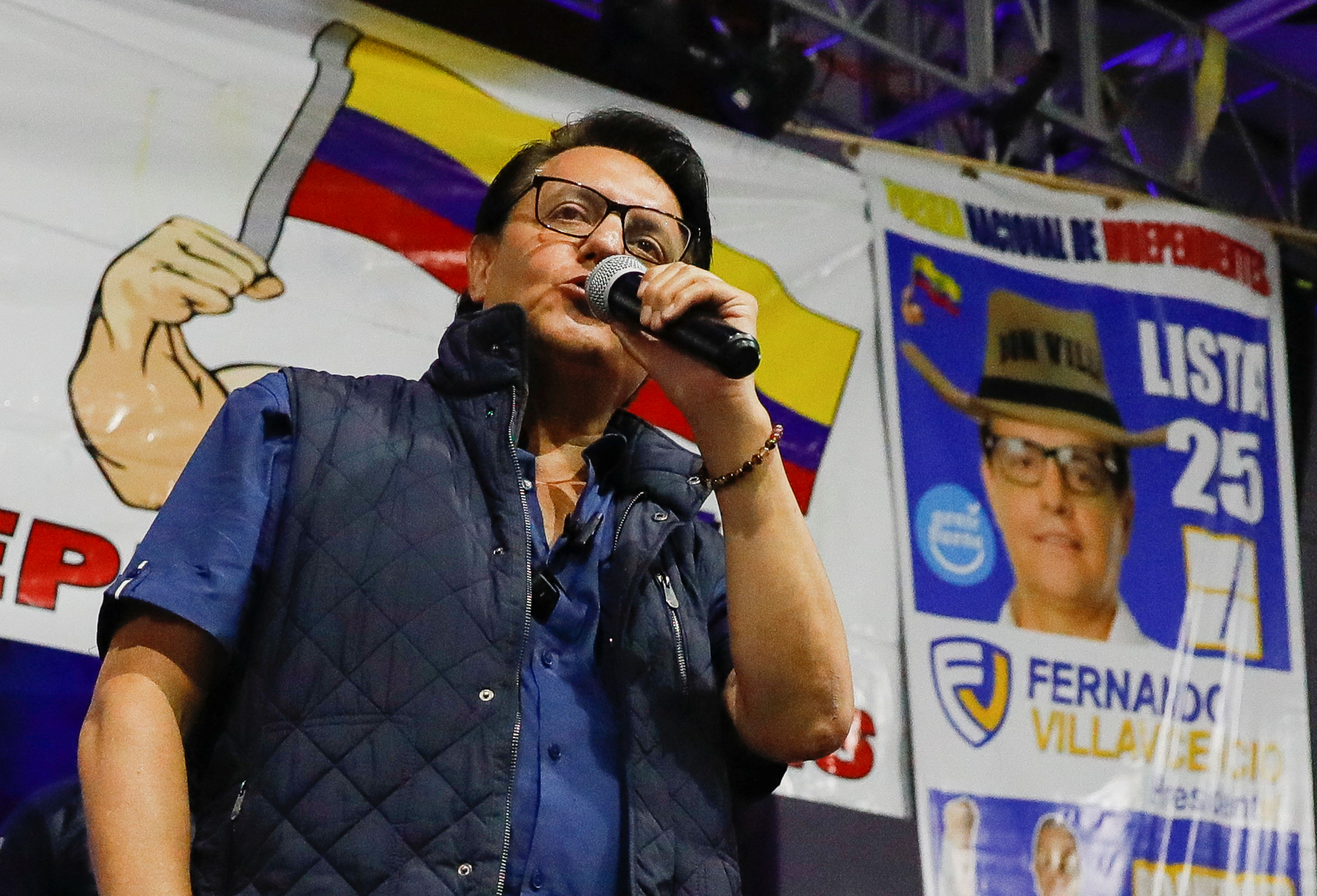 ▲▼ 厄瓜多總統候選人費爾南多·維拉維森西奧（Fernando Villavicencio）9日遭暗殺（圖／路透）