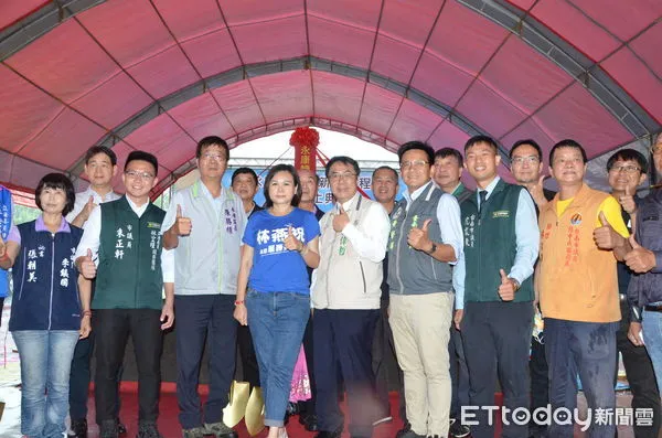 ▲台南市長黃偉哲主持「永康轉運站」開工動土典禮，期可帶動永康交流道周邊整體發展，形塑對外門戶。（圖／記者林東良翻攝，下同）