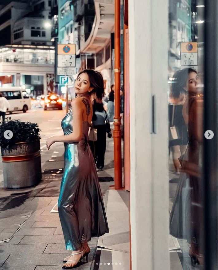 ▲蕾菈日前到香港工作。（圖／翻攝自Instagram／la.112814）