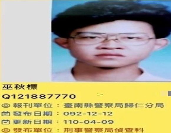 ▲男子巫秋標擄人勒贖，燒死肉票撕票，一審依勒贖擄人故意殺人、強盜罪等，判他無期徒刑，褫奪公權終身，巫男不服上訴二審，台南高分院駁回他上訴，維持原判決。（圖／記者林東良翻攝）