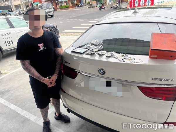 ▲彰化警方逮捕詐騙集團車手。（圖／記者唐詠絮翻攝）