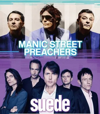 ▲▼兩大英搖BRITPOP經典「Suede」和「Manic Street Preachers」即將來台。（圖／Live Nation Taiwan提供）