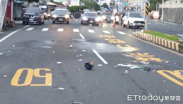 ▲枋山鄉農會楓港超市前11日下午發生死亡車禍            。（圖／記者陳崑福翻攝，下同）