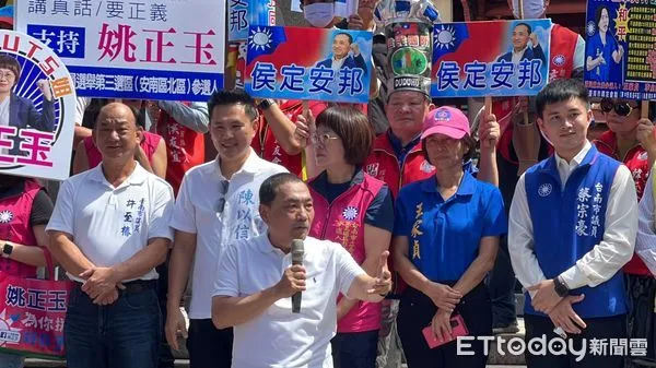 ▲▼   侯友宜台南廟口開講          。（圖／記者林悅攝）