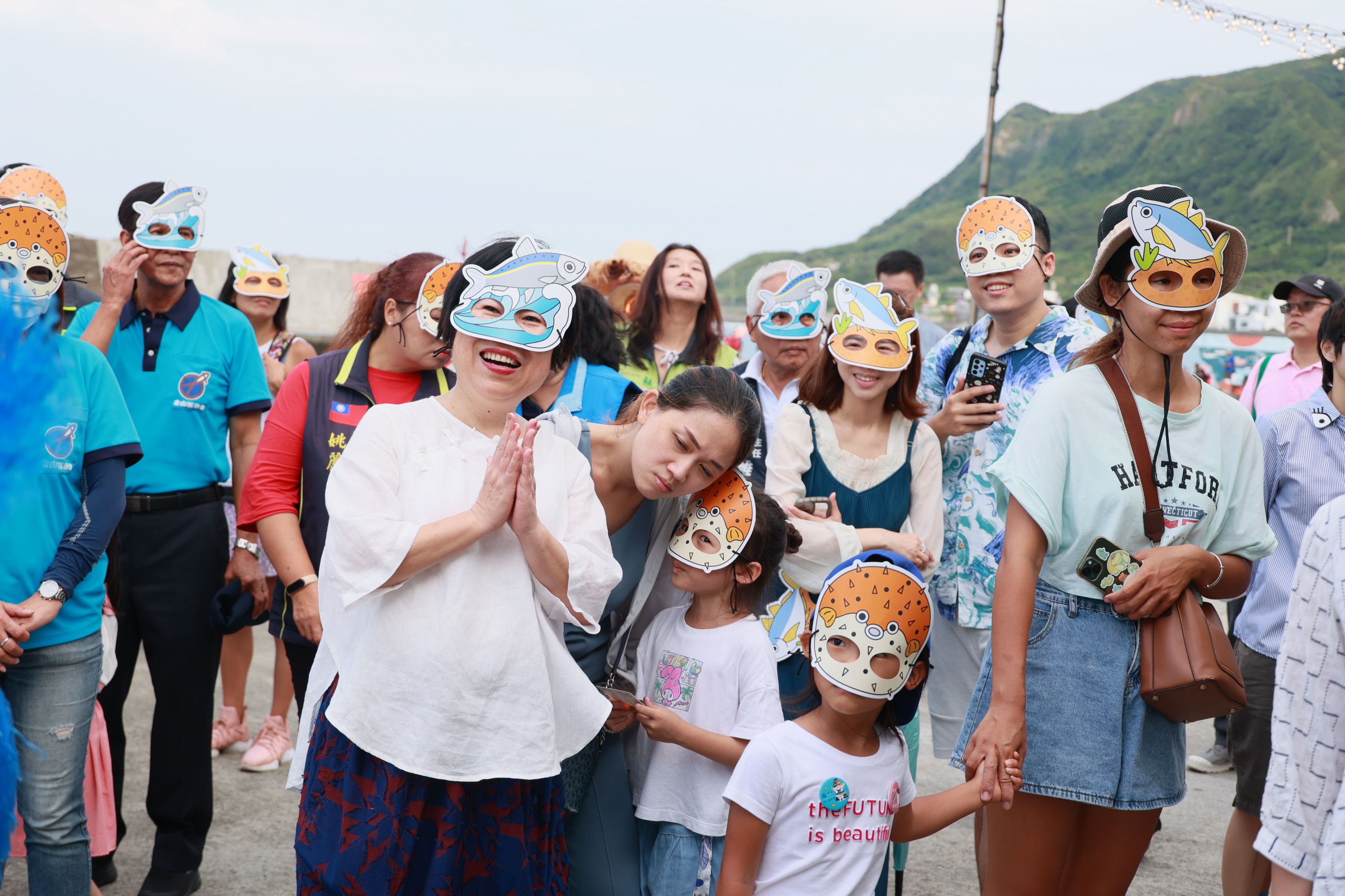 ▲新北草里漁港打造藝術牆網美打卡點。（圖／新北市農業局提供）