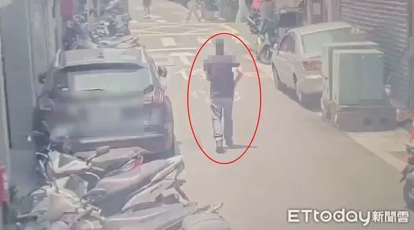 ▲▼北市女子被潑灑不明液體，雖未提告，但警方仍依規定通知涉案男子到案說明。（圖／記者邱中岳翻攝）